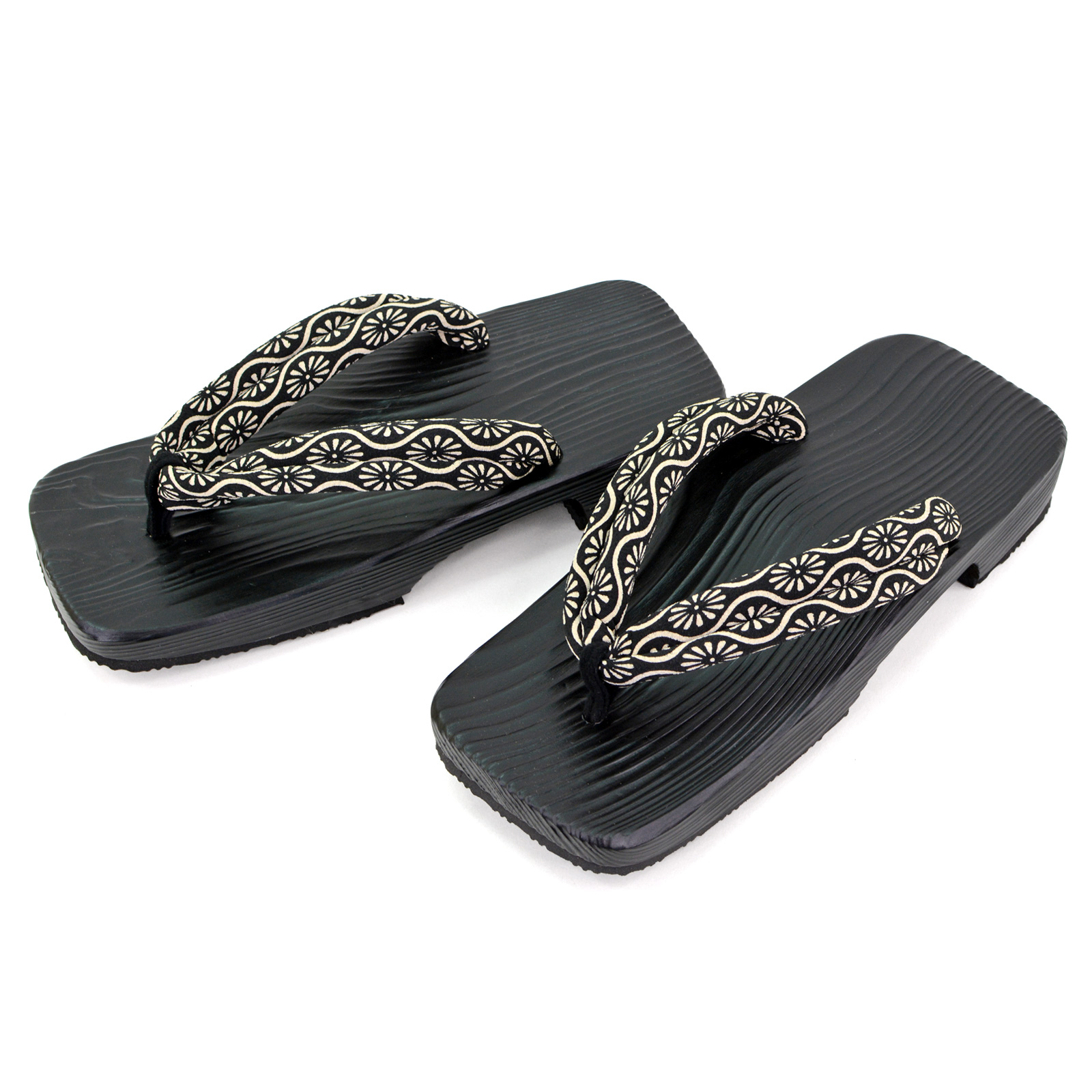 下駄 メンズ 日本製 日田下駄 日田杉 痛くない 右近型 大分産 黒サバキ