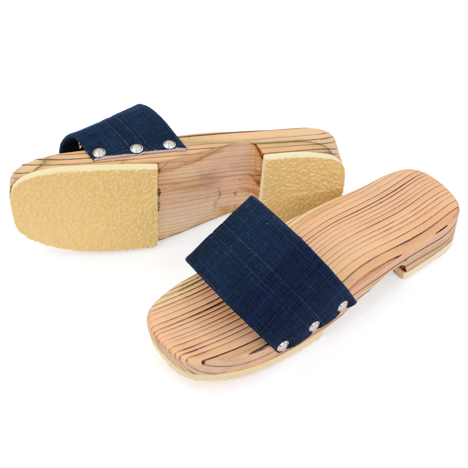 日田下駄 健康サンダル 下駄 日本製 杉 メンズ レディース 杉素焼き 竹