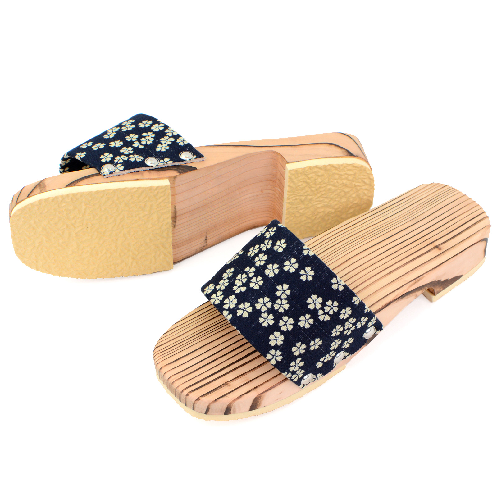 日田下駄 健康サンダル 下駄 日本製 杉 メンズ レディース 杉素焼き 竹