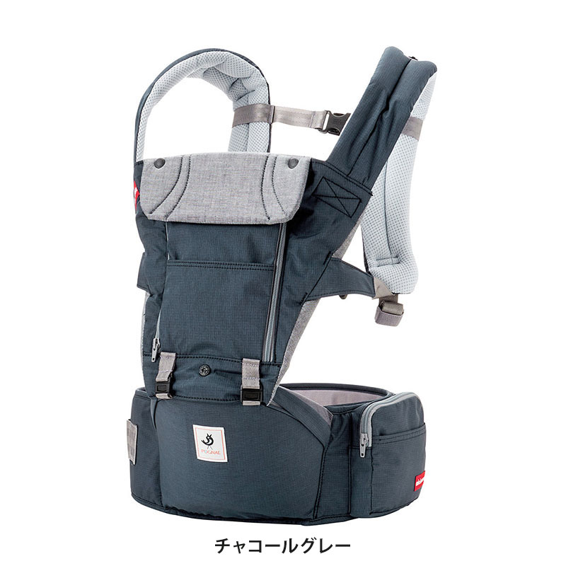 MIKI HOUSE（ミキハウス） × ポグネー ヒップシート キャリア