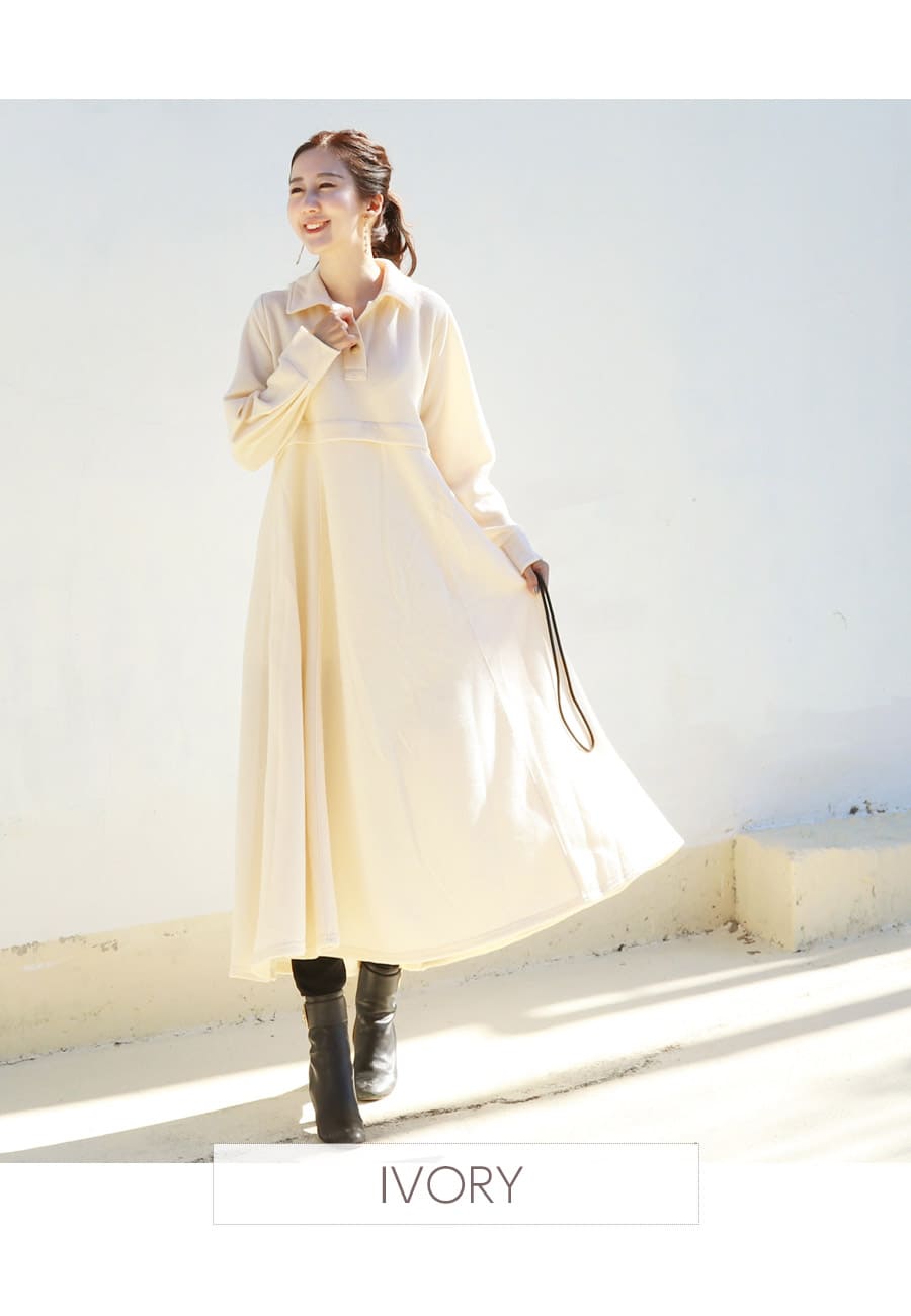 Milk tea（ミルクティー） マタニティ 服 授乳服 授乳口付き！スノー