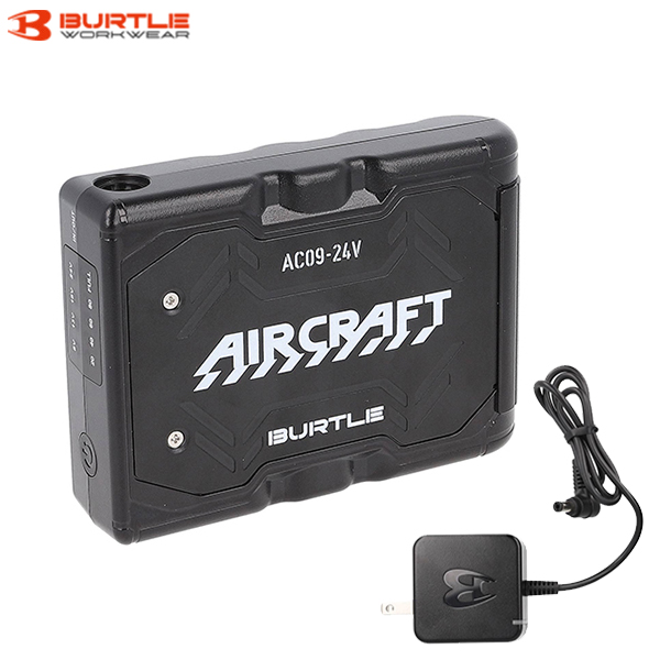 BURTLE（バートル） リチウムイオンバッテリー AC09 マットブラック