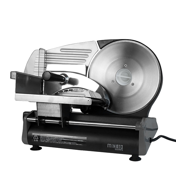 ミナト 家庭用ミートスライサー HMS-220 2種ブレード付きセット (220mm