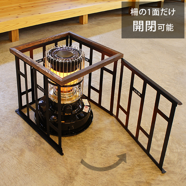 TOYOTOMI（トヨトミ） 石油ストーブ KS-67H(W)＋M.O.L ストーブガード