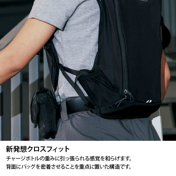 アイスマンベスト PRO-X2 ブラック ICMPX2-BLV-SET (バッテリー付