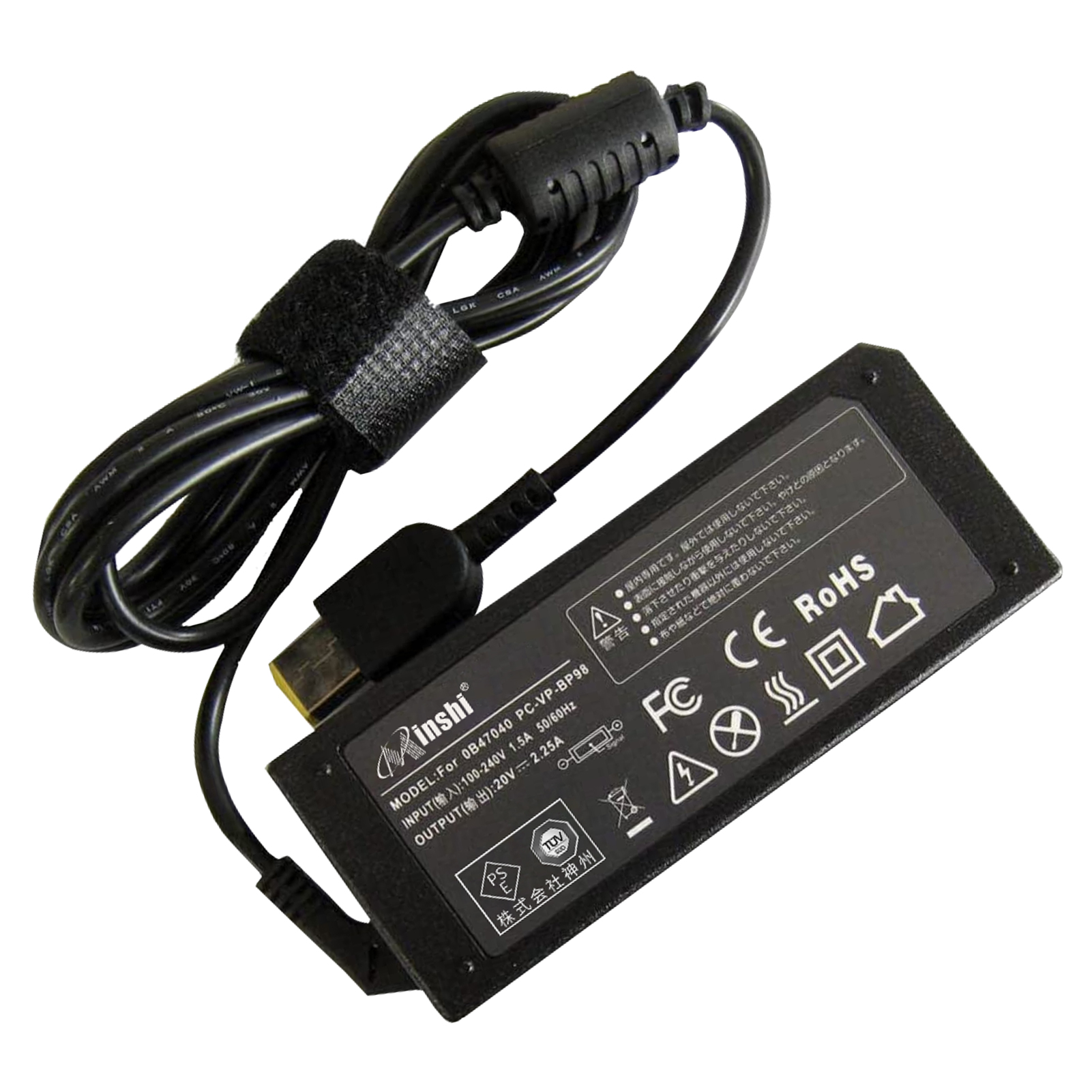 minshi】 Lenovo Chromebook 11e対応 ACアダプター20V 2.25A 高品質