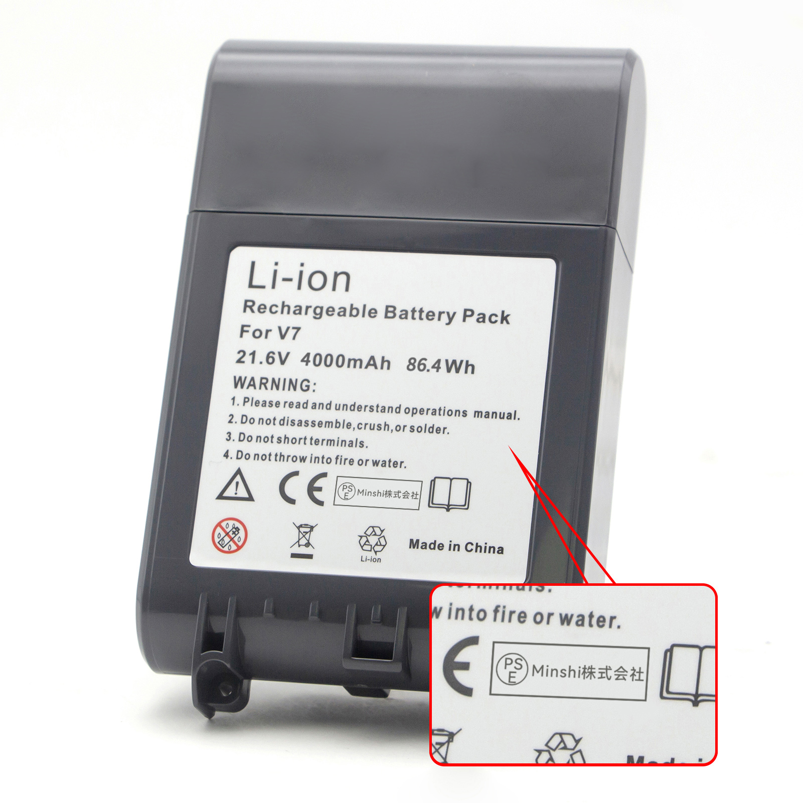 進化版 ダイソン 1年保証 dyson sv11 交換 バッテリー Dyson V7 Fluffy