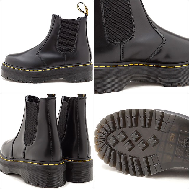 Dr.Martens（ドクターマーチン） サイドゴアブーツ クアッド