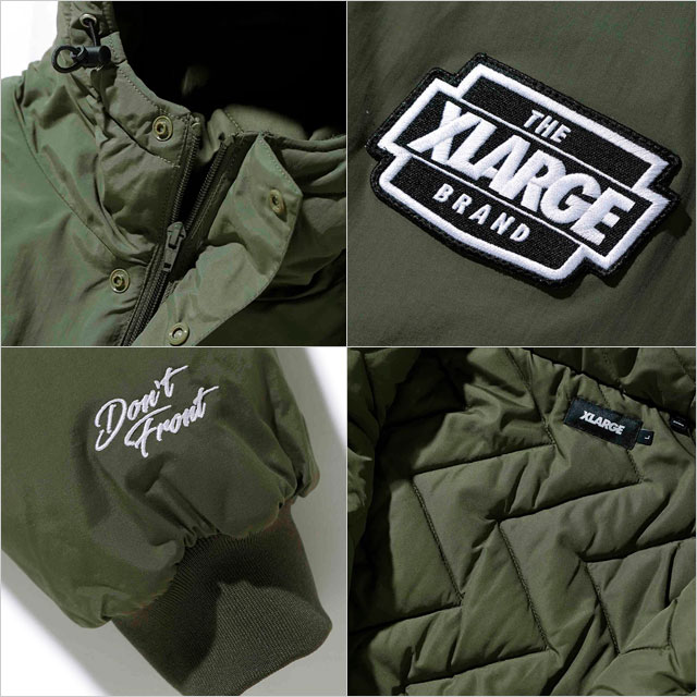 XLARGE（エクストラ ラージ） メンズ ナイロン パファージャケット