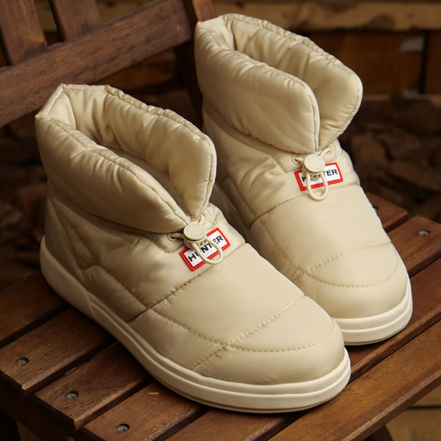 HUNTER（ハンター） レディース ブーツ インアウト パファー ブーティ