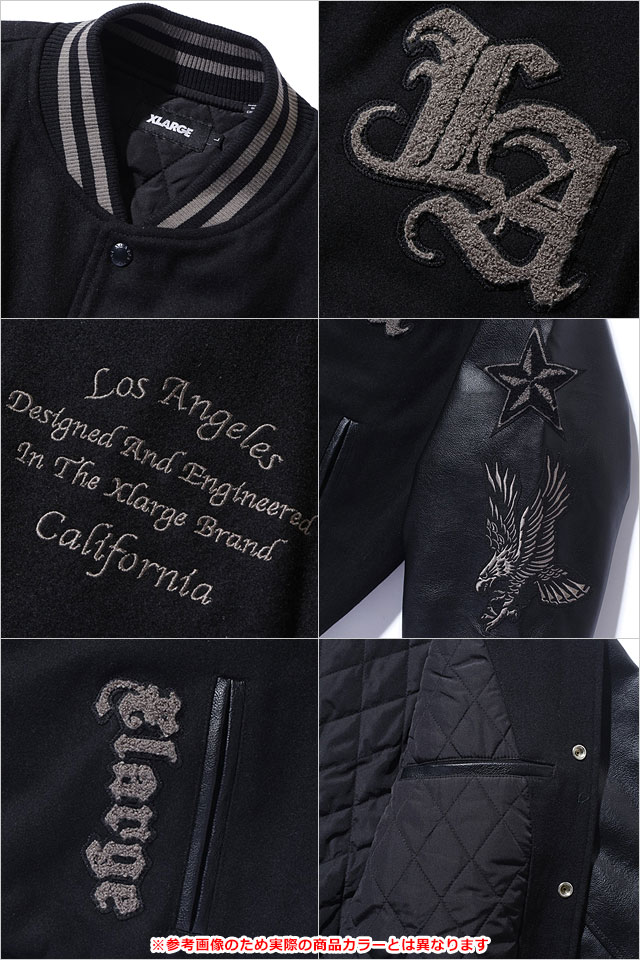 XLARGE（エクストラ ラージ） バーシティジャケット 101254021004 FW25