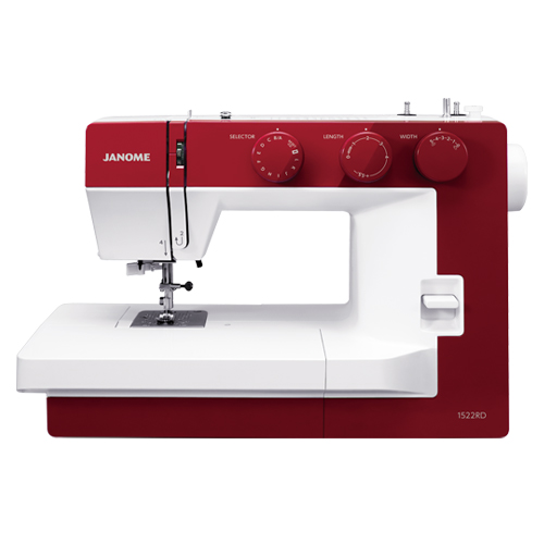 JANOME（ジャノメ） 垂直半回転釜仕様 電動ミシン 1522RD/1522BL