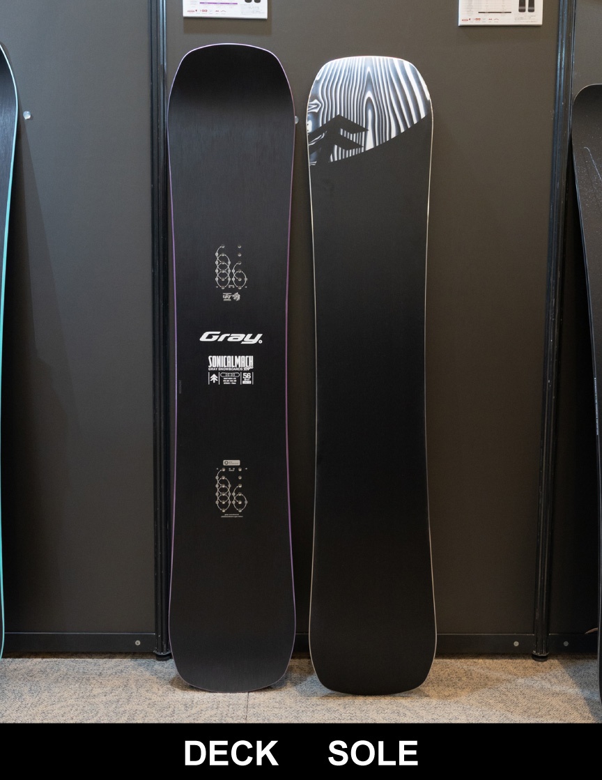 早期予約開始】26-27 GRAY グレイスノーボード SONICAL MACH LT VER.C