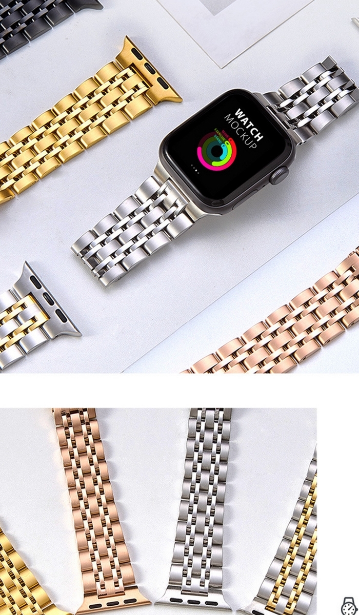 Apple Watch series9 8 7 交換バンド ステンレス SE 6 38mm 40mm 41mm