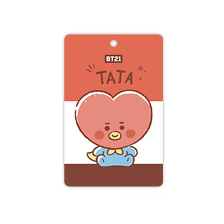 BTS BT21 カードマスコットセット TATA 単品 ノーマルカード 防弾少年