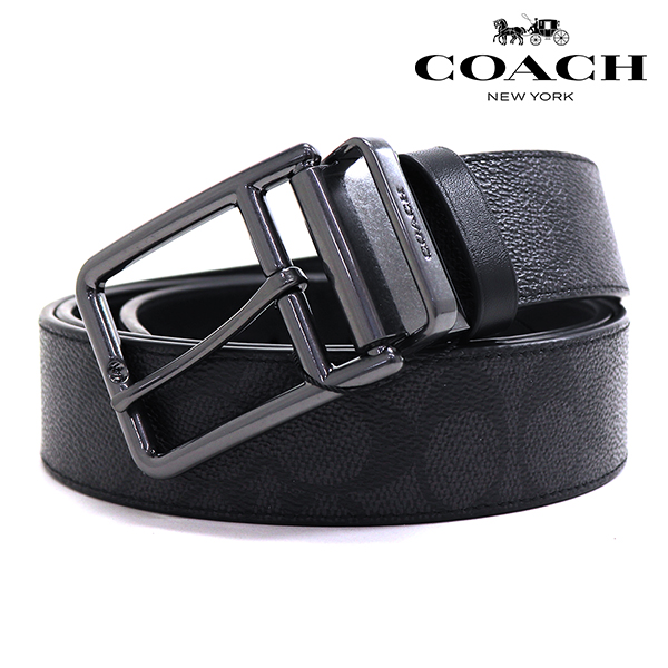 COACH（コーチ） ベルト メンズ COACH BELT リバーシブル CY997 QBMI5