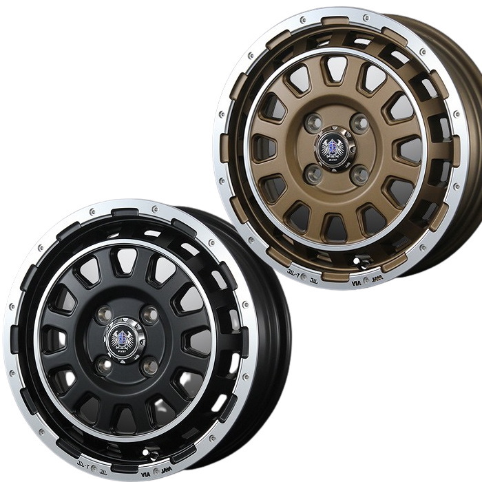 BLEST（ブレスト） 14インチ 4穴 100 4.5J BLEST バーンズテック DH