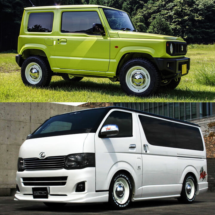 CRIMSON（クリムゾン） ハイエース等 16インチ 6穴 139.7 7J ディーン