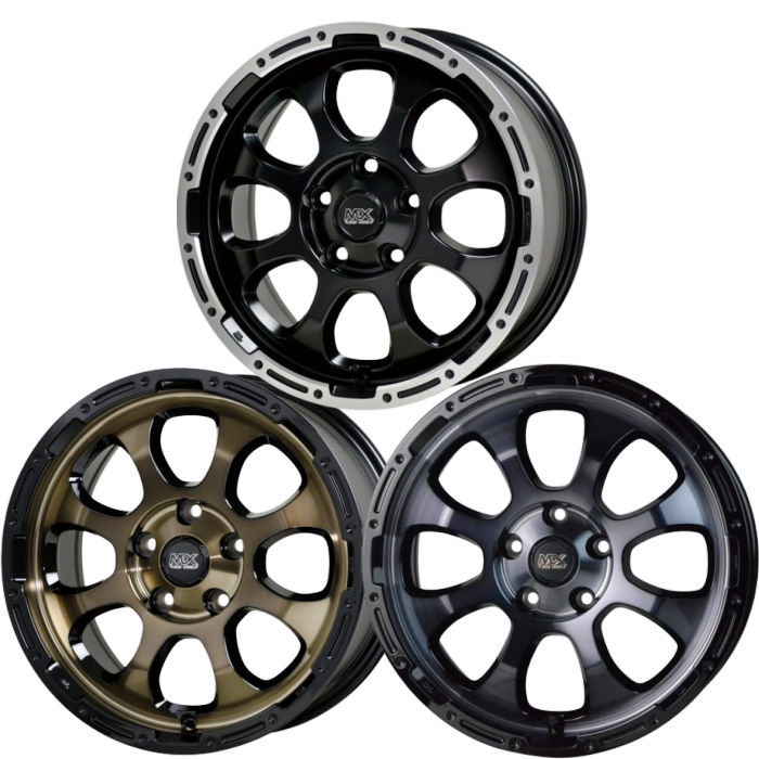 HOT STUFF（ホットスタッフ） 17インチ 5穴 114.3 7J マッドクロス