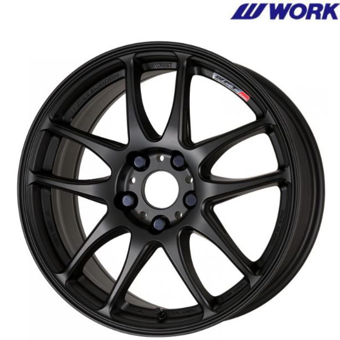 WORK 15インチ 4穴 100 8J WORK EMOTION CR Kiwami マットブラック