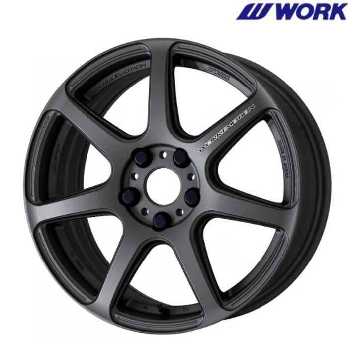 WORK 15インチ 4穴 100 5J WORK EMOTION T7R マットカーボン ホイール