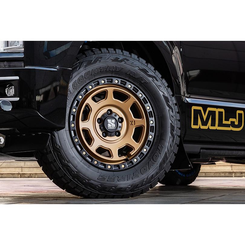 MLJ 12インチ 4穴 100 4B XTREME-J XJ07 サテンブラックorマット