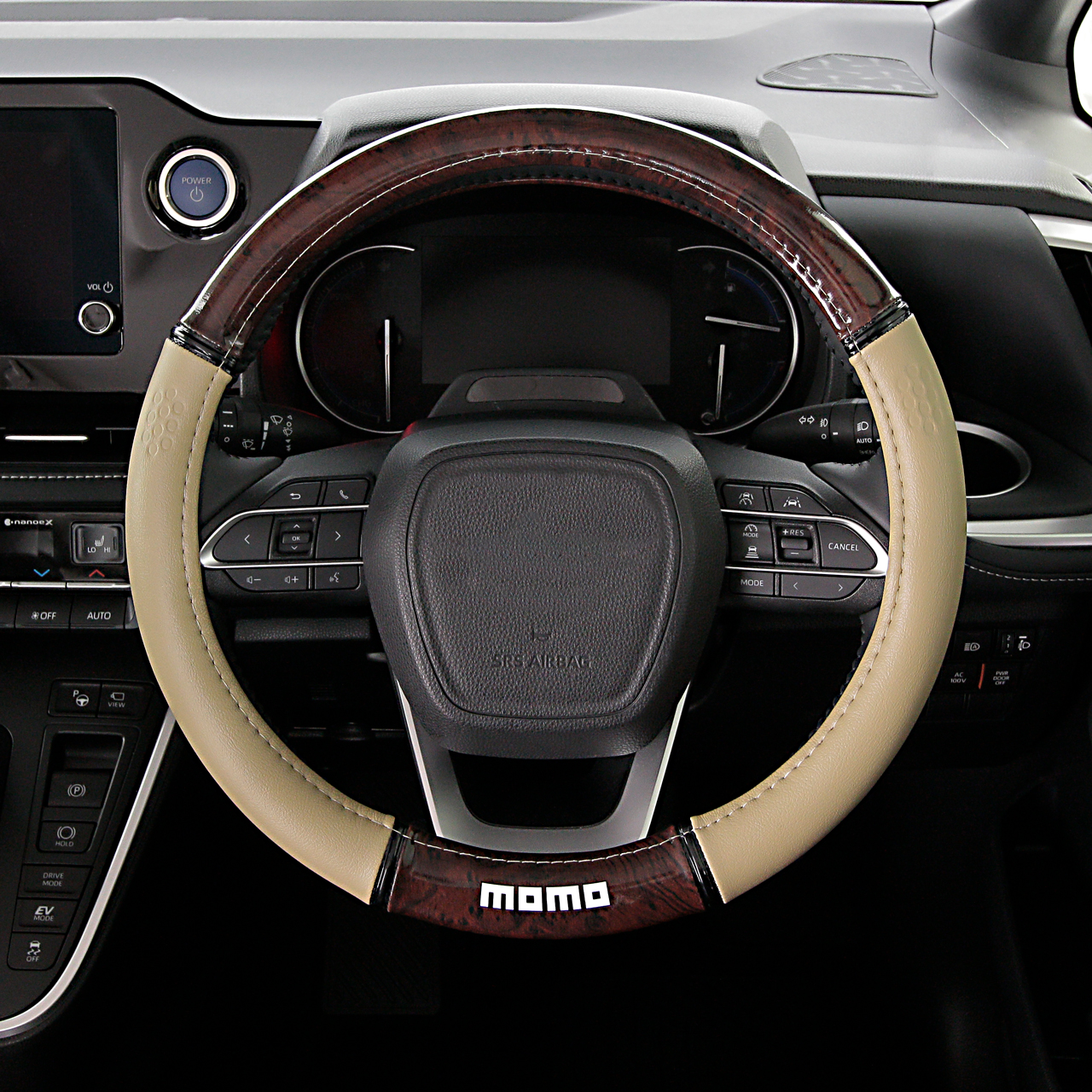 MOMO（モモ） LUXURY WOOD ラグジュアリーウッド ハンドルカバー