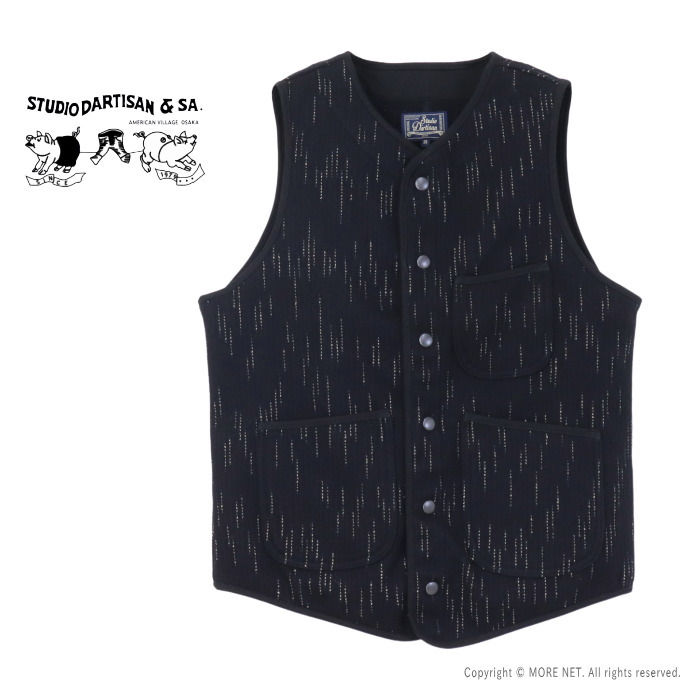 STUDIO D'ARTISAN（ステュディオ・ダ・ルチザン） 絣染ビーチクロス