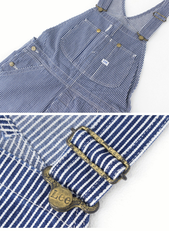 Lee（リー） ヒッコリーストライプ オーバーオールパンツ LM7254-2104