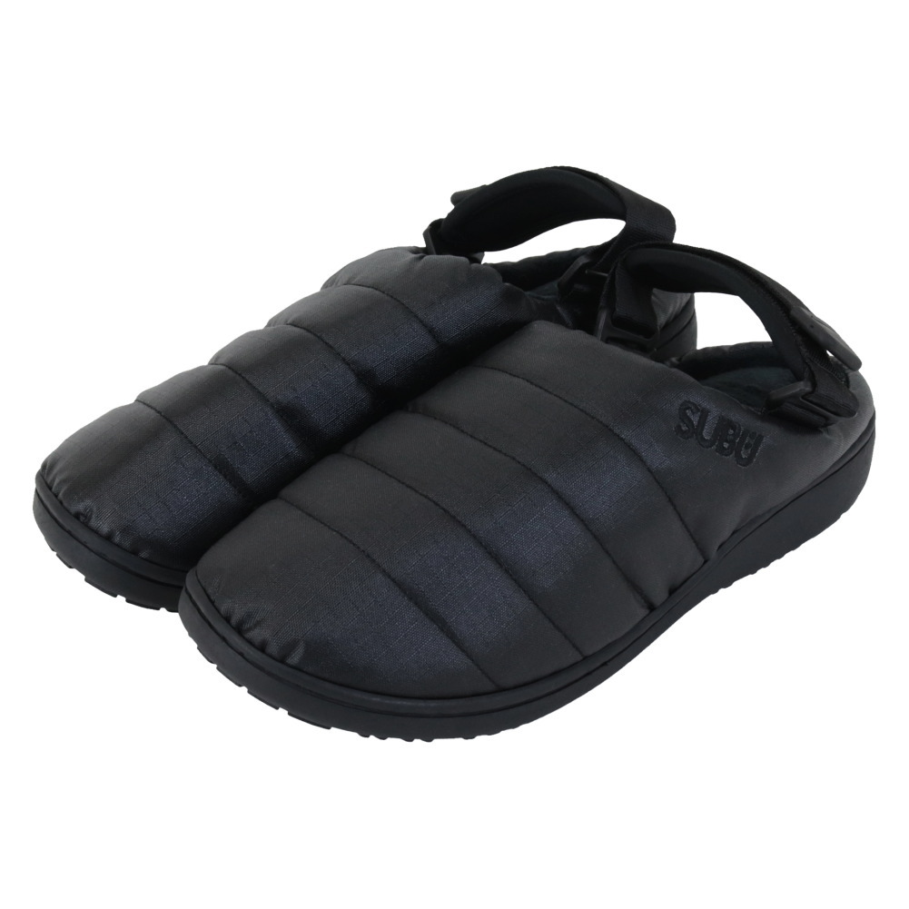 SUBU（スブ） ヒールプラスウィンターサンダル DOTS +H XENO BLACK