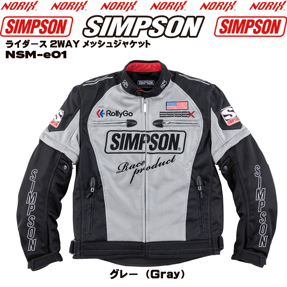 SIMPSON（シンプソン） シンプソンジャケット NSM-e01 春夏モデル