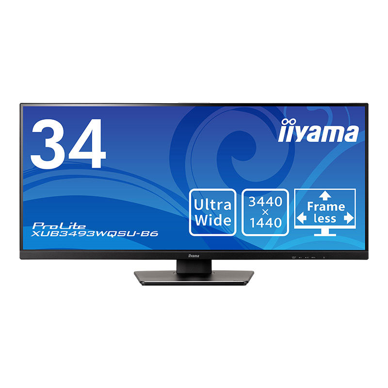 ProLite P5倍 モニター 34インチ iiyama XUB3493WQSU-B6 IPS方式