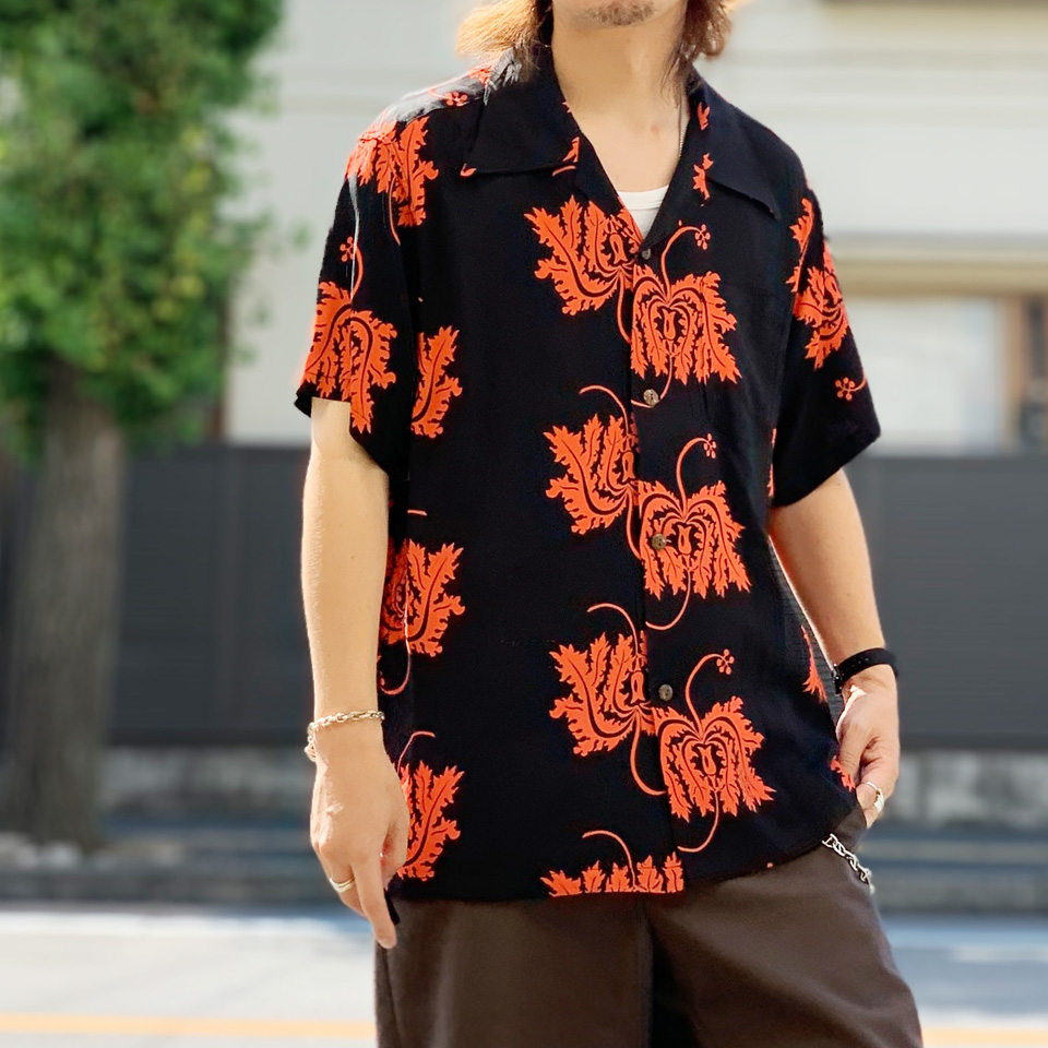 SUN SURF サンサーフ アロハシャツ ハワイアンシャツ RAYON HAWAIIAN S