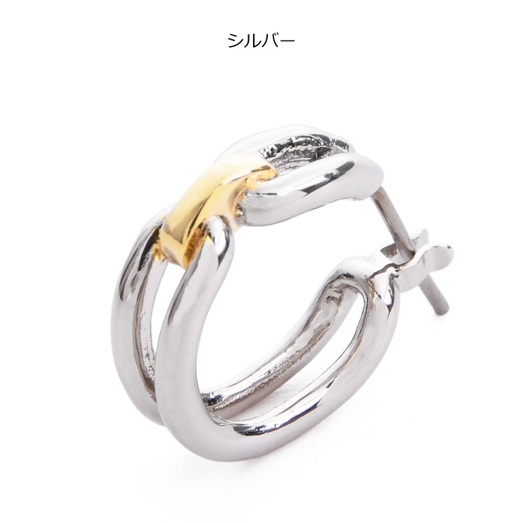 Paul Smith（ポール・スミス） Contrast シングルフープピアス