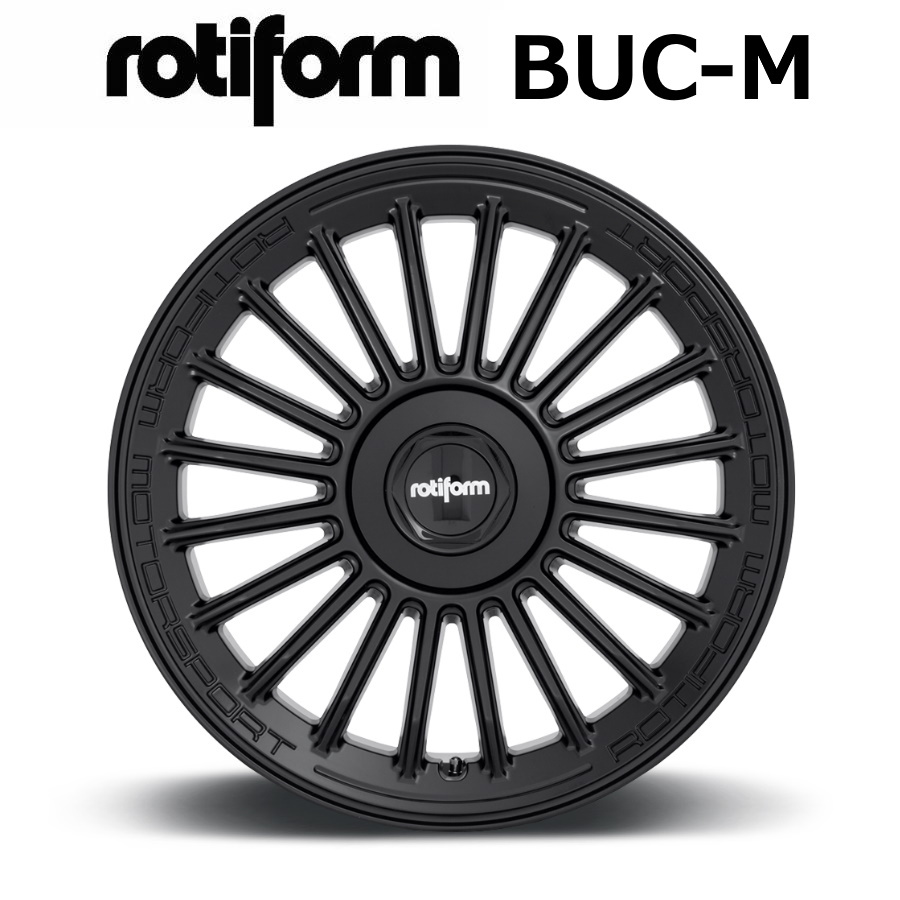 ROTIFORM BUC-M 19インチ 8.5 5H 112/100(マルチ) +45 1本