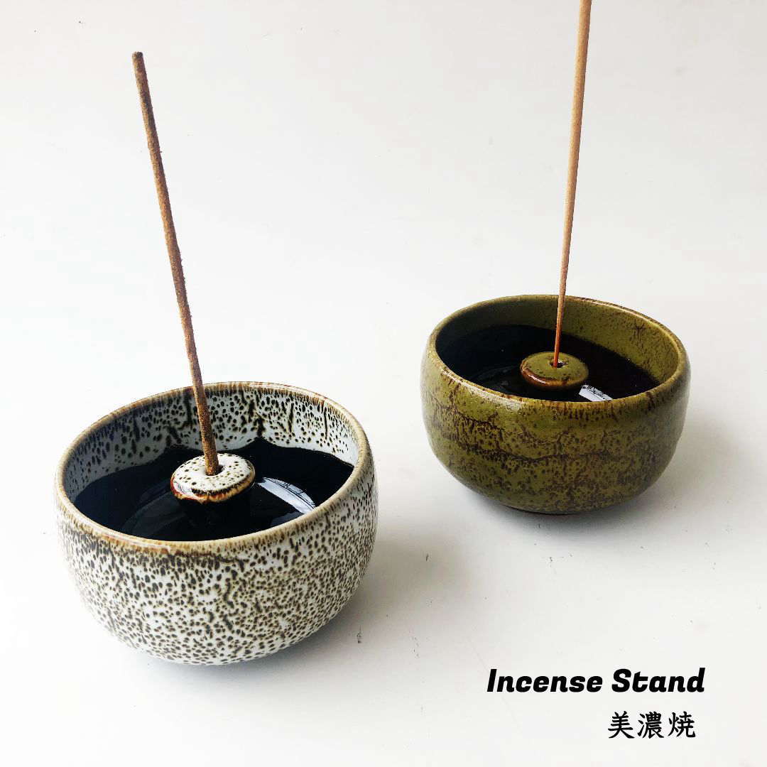 インセンススタンド Incense Stand TENMOKU 天目 お香立て 陶器 美濃焼