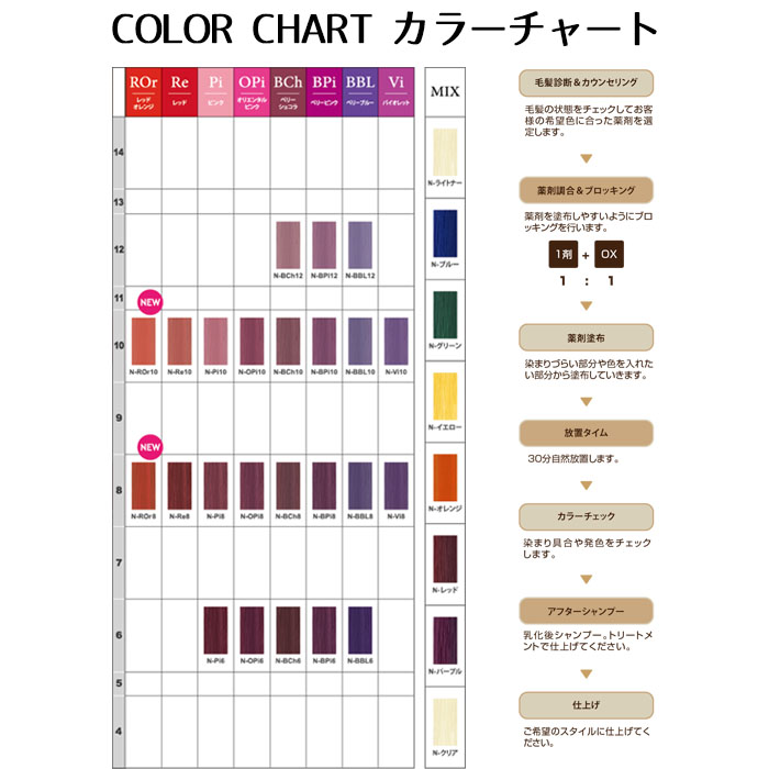NASEED ナプラ ナシードカラー ファッションカラー ベリーブルー BBL