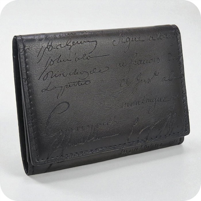 Berluti（ベルルッティ） 中古 名刺入れ メンズ ブランド スクリット