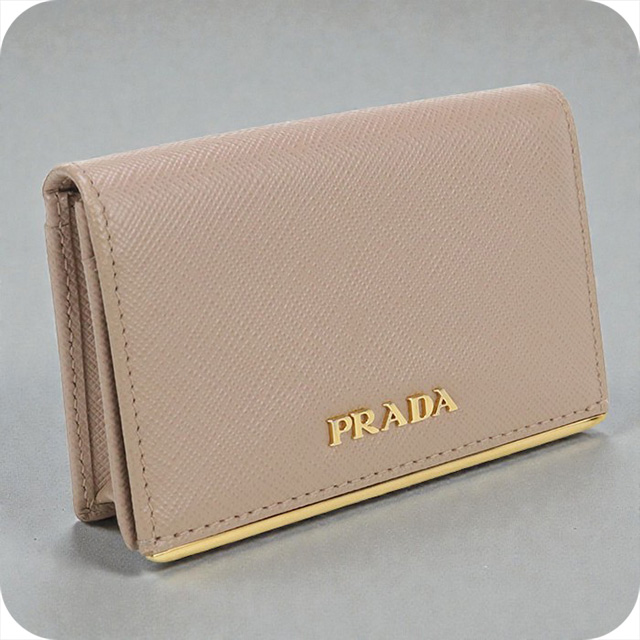 PRADA（プラダ） 中古 名刺入れ レディース ブランド サフィアーノ