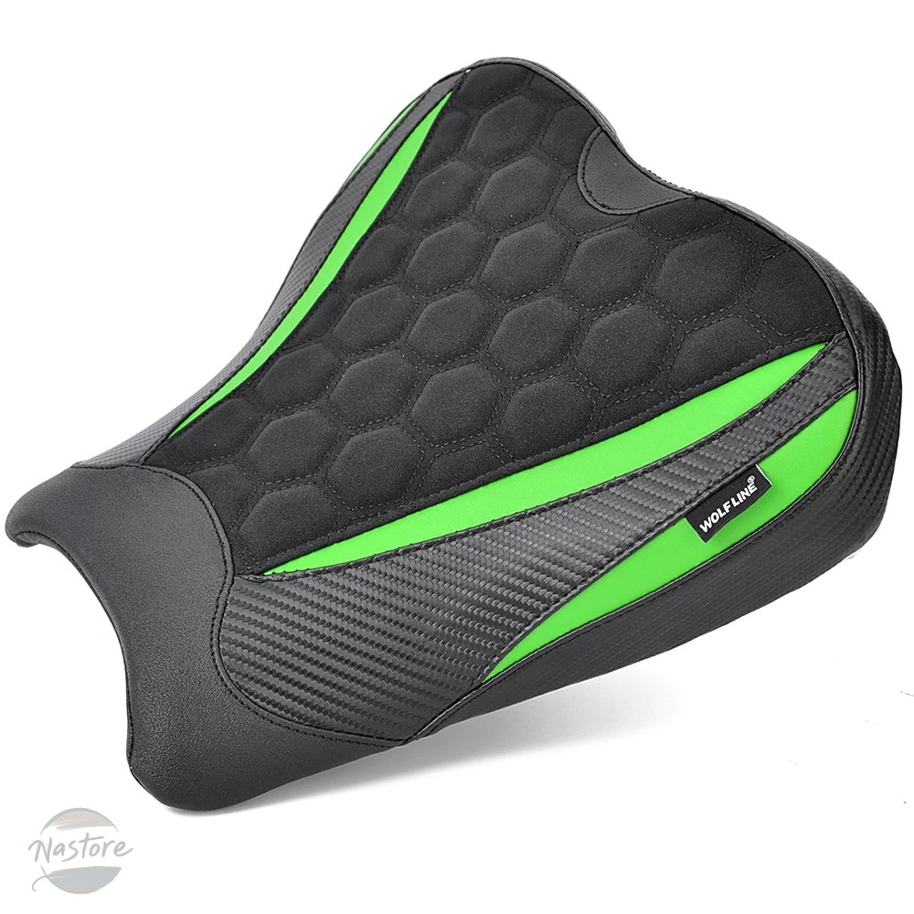 並行輸入品 フロント リア 合成革ソロシートクッションパッド