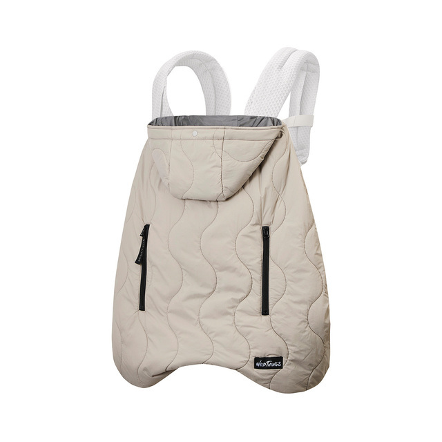 ベビーホッパー × WILDTHINGS キルティング防寒ケープ Baby Hopper