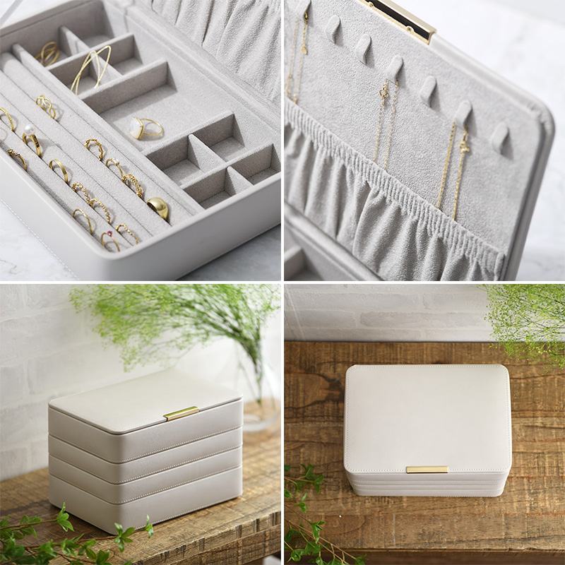 ジュエリーケース アクセサリーケース アクセサリーボックス シンプル