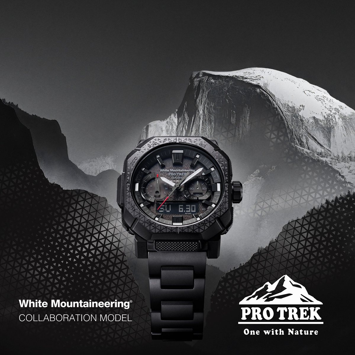 PRO TREK プロトレック 電波ソーラー White Mountaineering コラボ