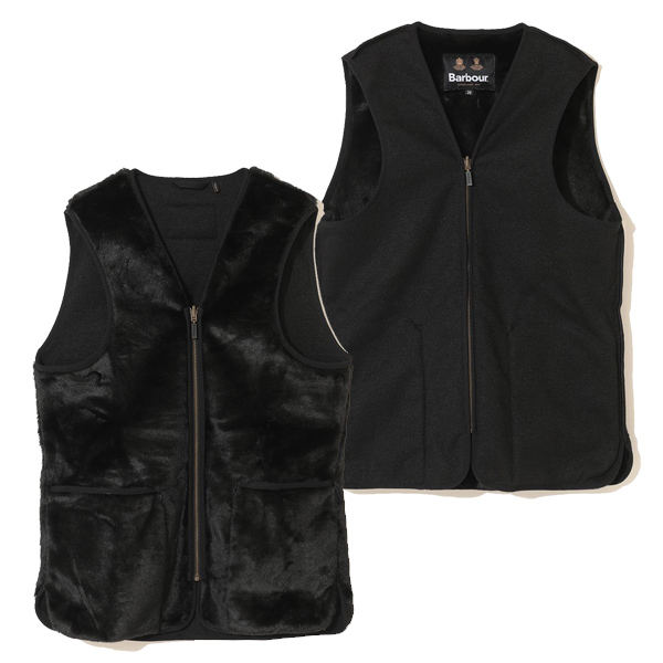 Barbour（バブアー） Barbour SL FUR LINER フロントジップ ファー