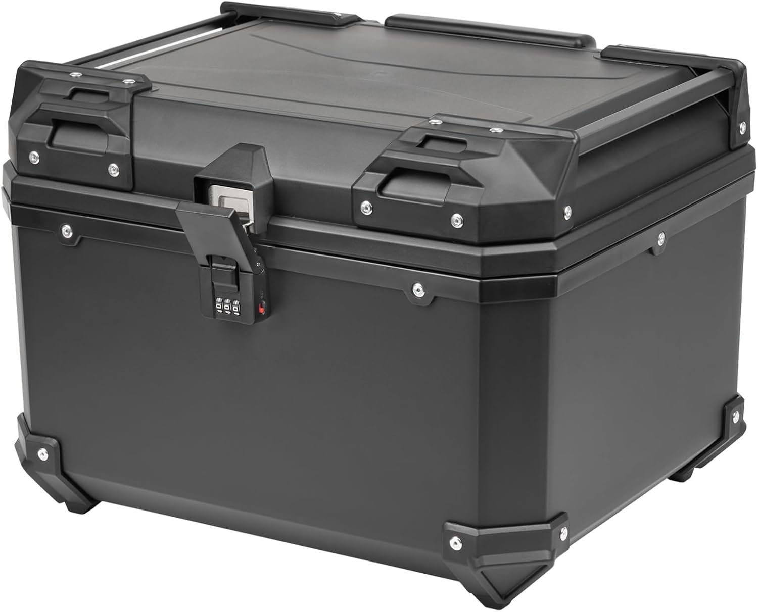 クロスカブ バイク リアボックス 57L ブラック ダイヤルロック トップ