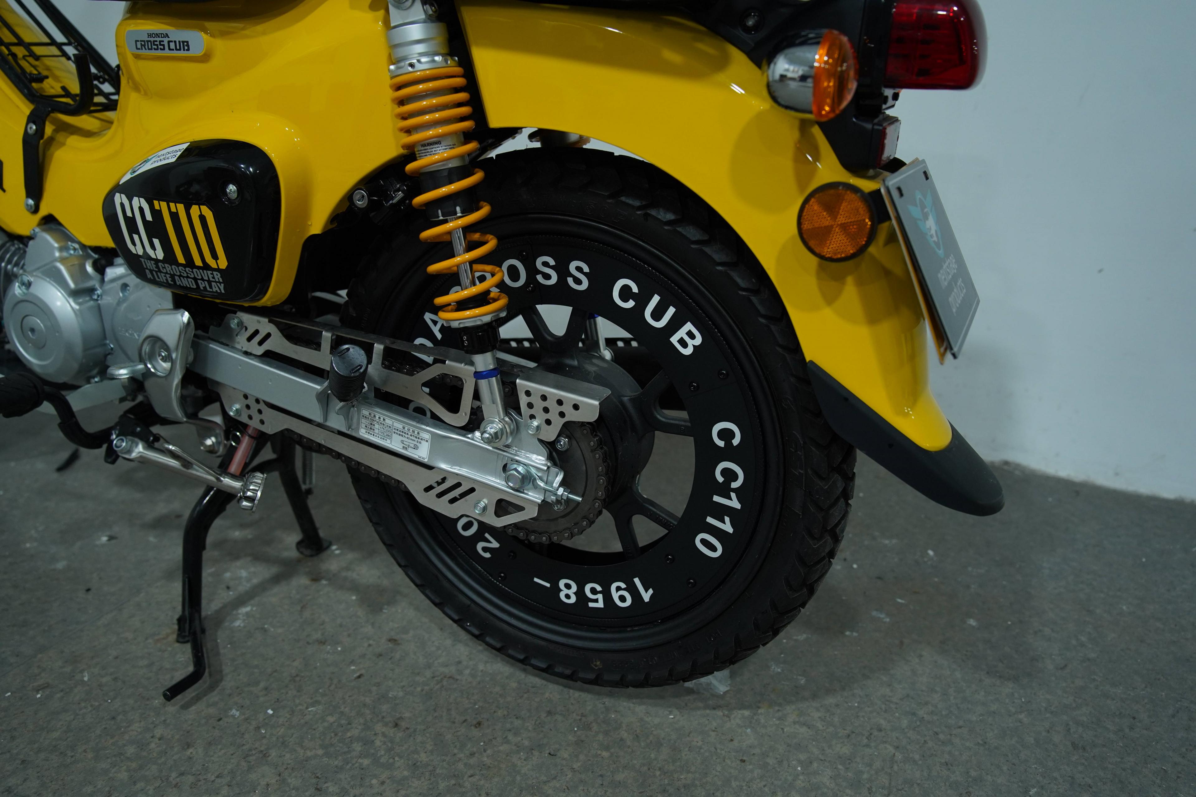 クロスカブ 即納 スーパーカブ ホイールカバー 分離式 ホイール外し