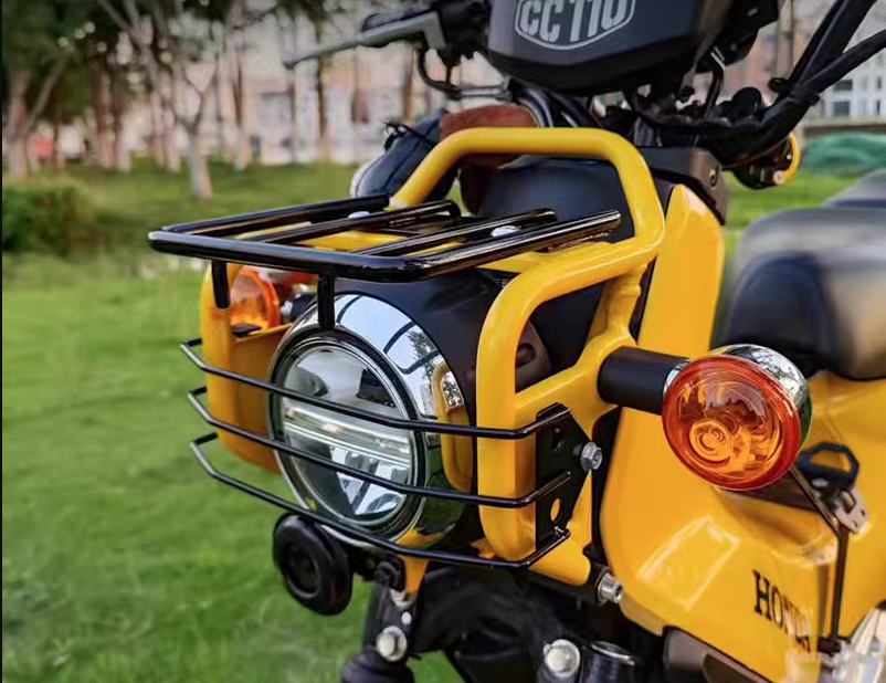 クロスカブ フロントキャリア 50 110 カスタム スーパーカブ ブラック