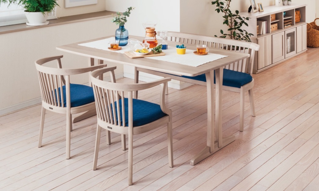 カリモク家具（KARIMOKU FURNITURE） カリモク ダイニングセット4点 肘