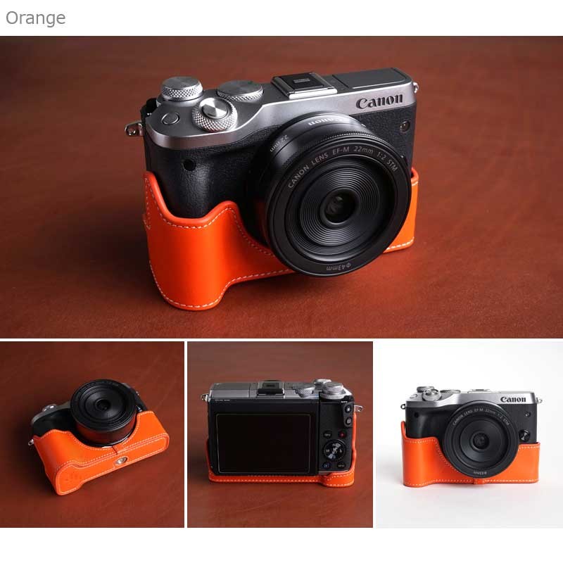 EOS DIGITAL Canon M6 専用 レザー ケース 8colors TP Original カメラ