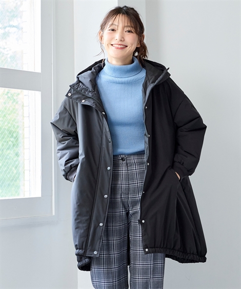 ニッセン（nissen） コート 大きいサイズ レディース ビッグ パーカー